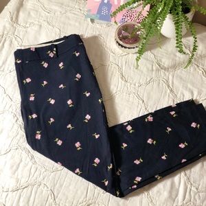 J Crew Mercantile Floral Winnie Pant